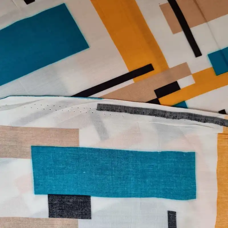 پارچه لباس مدل کودری نخی طرح مدرن کد RV