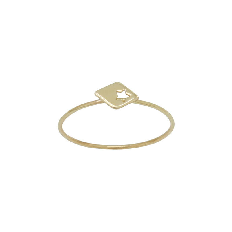 انگشتر طلا 18 عیار زنانه مایا ماهک مدل MR1444 سایز 53