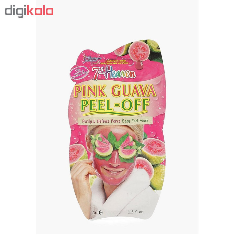 ماسک صورت مونته ژنه سری 7th Heaven مدل pink Guava حجم 10 میلی لیتر