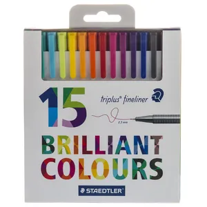 Staedtler Triplus Brilliant Colours 15 Color Rollerball Pen