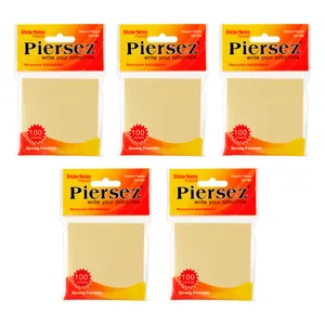 استیکر  پییرسز کد PZB0045 مدل پاستلی بسته 5 عددی