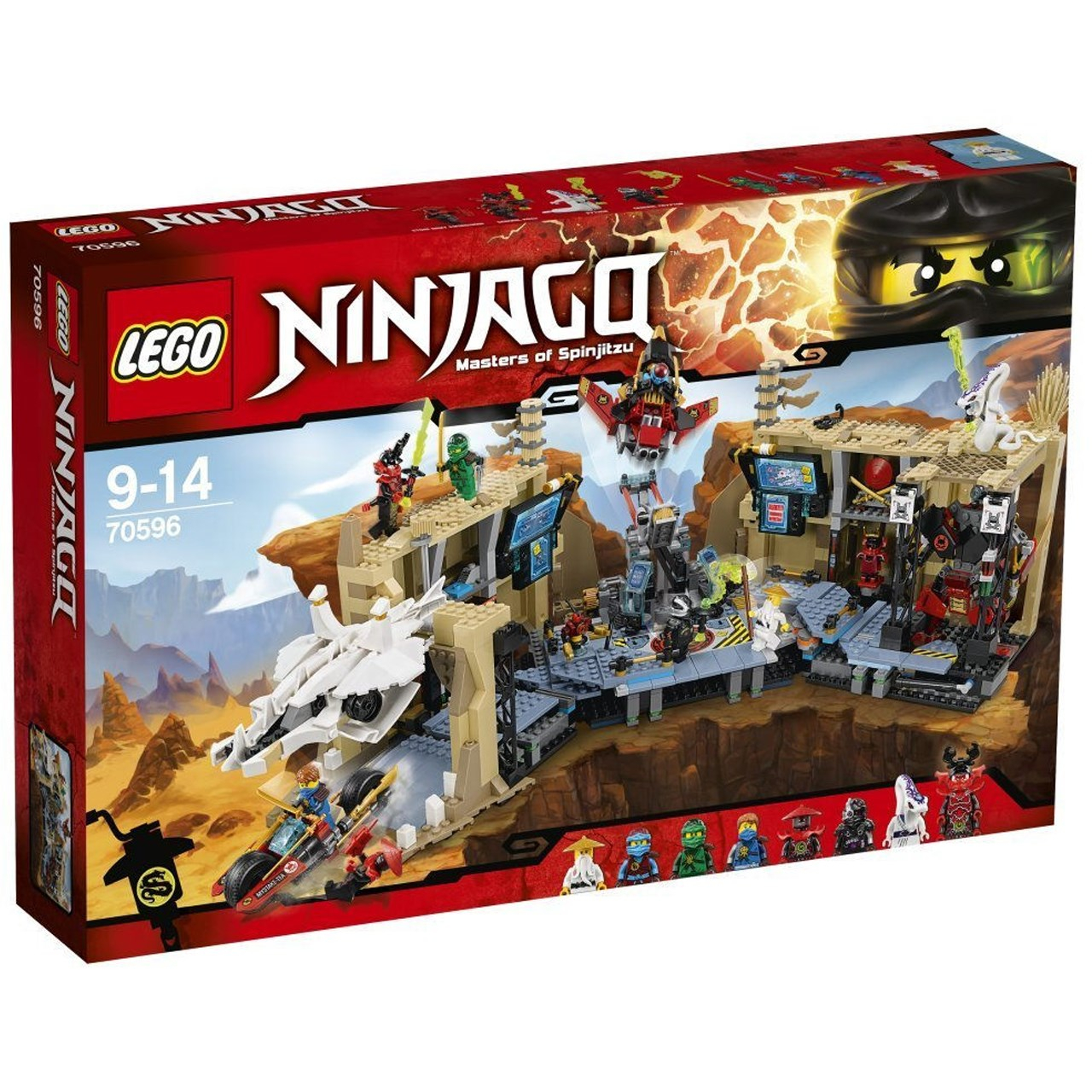 لگو سری Ninjago مدل Samurai X Cave Chaos 70596