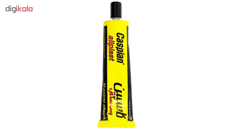 چسب همه کاره کاسپین مدل allplast حجم 100 میلی‌ لیتر بسته 2 عددی