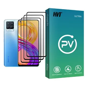 HVT PV Glass MIX003 Screen Protector For Realme 8 Pro Pack Of 3