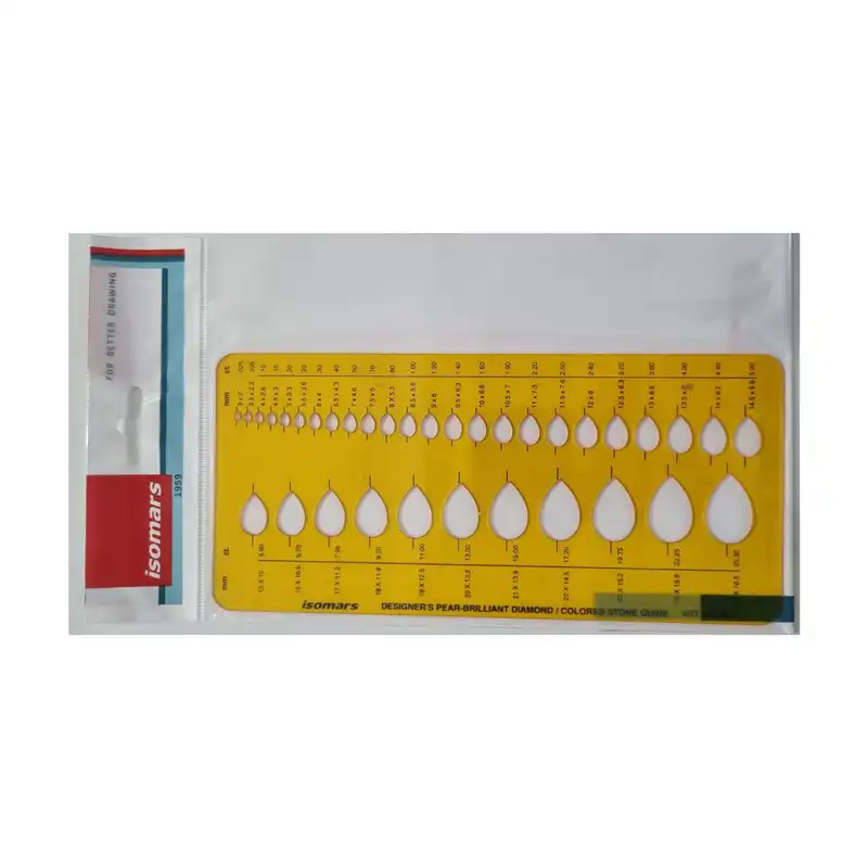 شابلون ایزومارس مدل طراحی جواهر به شکل سنگ های قیمتی کد 2010