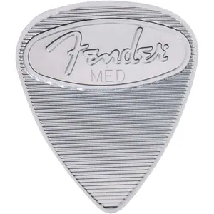 بسته 4 عددی پیک گیتار فندر مدل 0982351800 Stainless Steel Medium