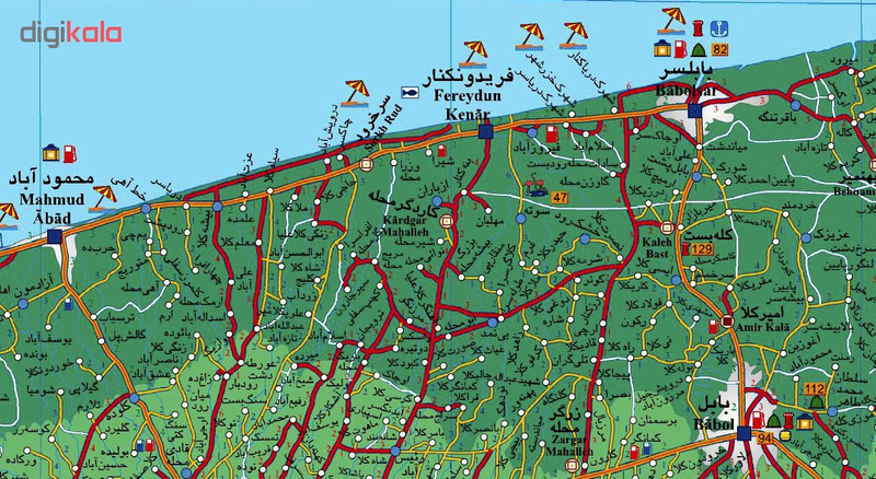 کتاب نقشه سیاحتی استان مازندران اثر واحد تحقیق، پژوهش و کارتوگرافی انتشارات ایرانشناسی کتاب نقشه سیاحتی استان مازندران اثر واحد تحقیق، پژوهش و کارتوگرافی انتشارات ایرانشناسی