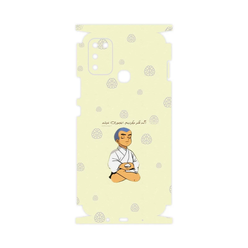 برچسب پوششی ماهوت مدل Ikkyu-san-FullSkin مناسب برای گوشی موبایل اینفینیکس Hot 10 Play