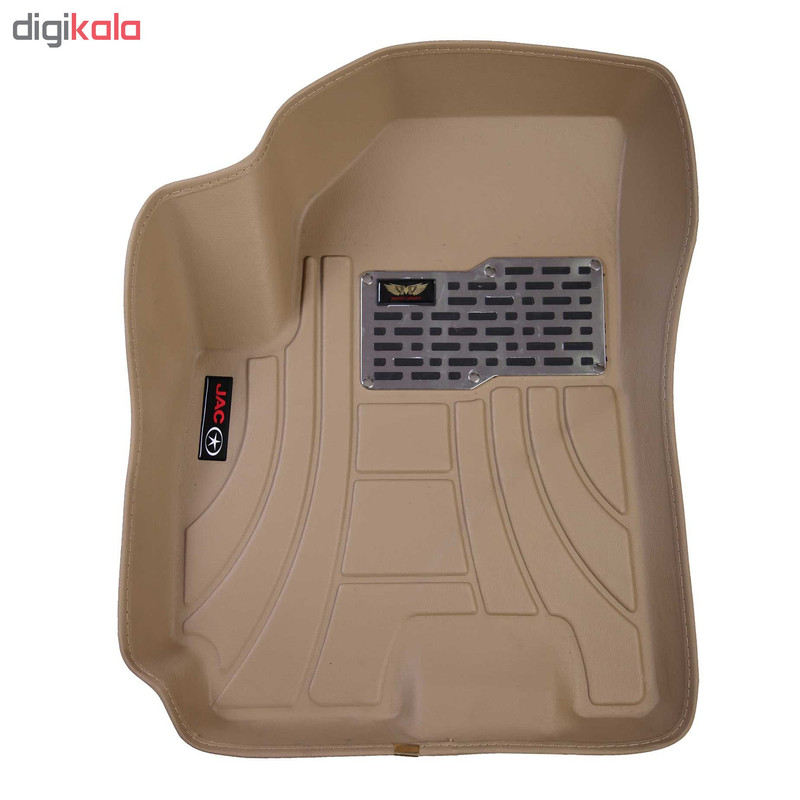 کفپوش سه بعدی خودرو ماهوت مدل رویال مناسب برای جک s5