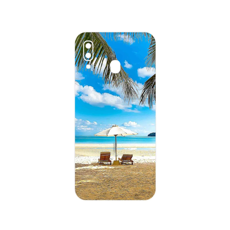 برچسب پوششی ماهوت مدل Beach مناسب برای گوشی موبایل سامسونگ Galaxy M10s