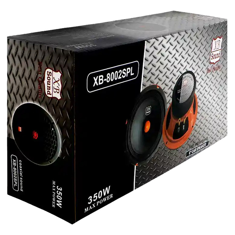 میدرنج پشت خودرو ایکس بی ساند مدل xb-8002 spl سایز 8 اینچ بسته دو عددی