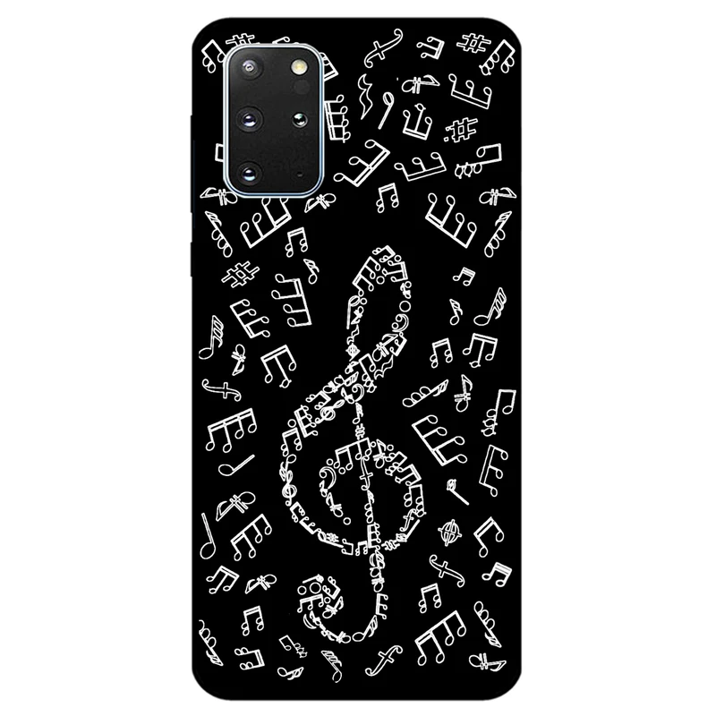 کاور مگافون طرح نوت موسیقی مدل 1370 مناسب برای گوشی موبایل سامسونگ Galaxy S20 Plus   