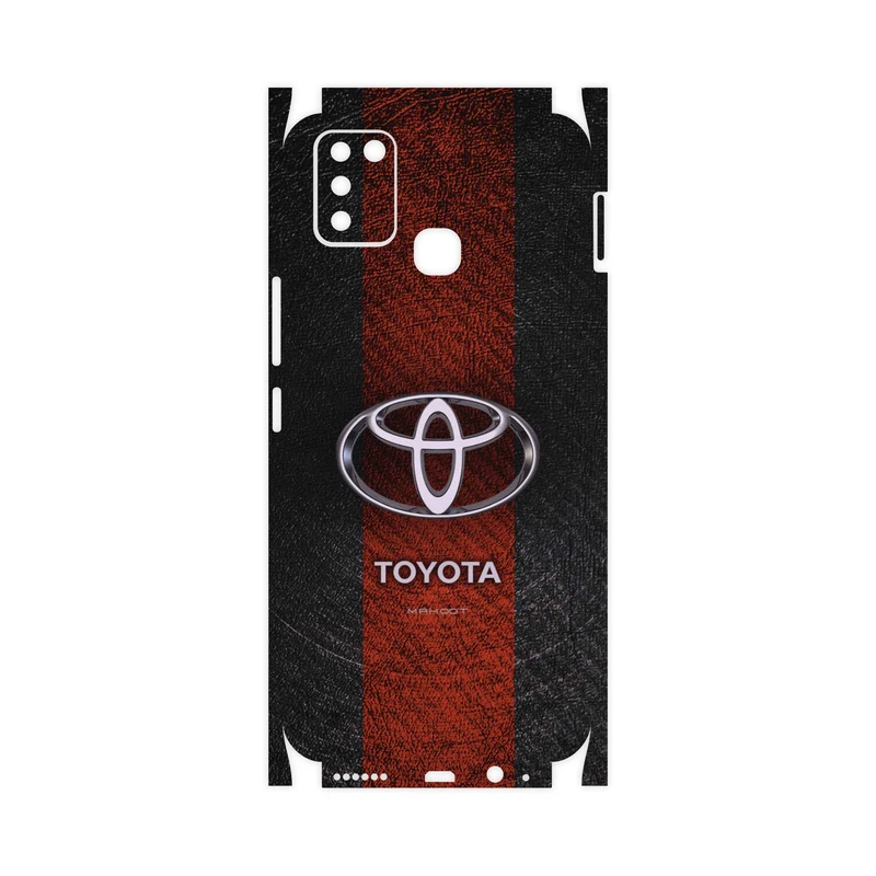 برچسب پوششی ماهوت مدل TOYOTA-Logo-FullSkin مناسب برای گوشی موبایل اینفینیکس Smart 6 X657B