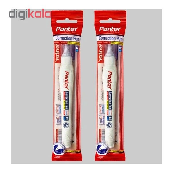 عکس شماره 10 : لاک غلط گیر قلمی پنتر مدل cp 102 بسته 2 عددی