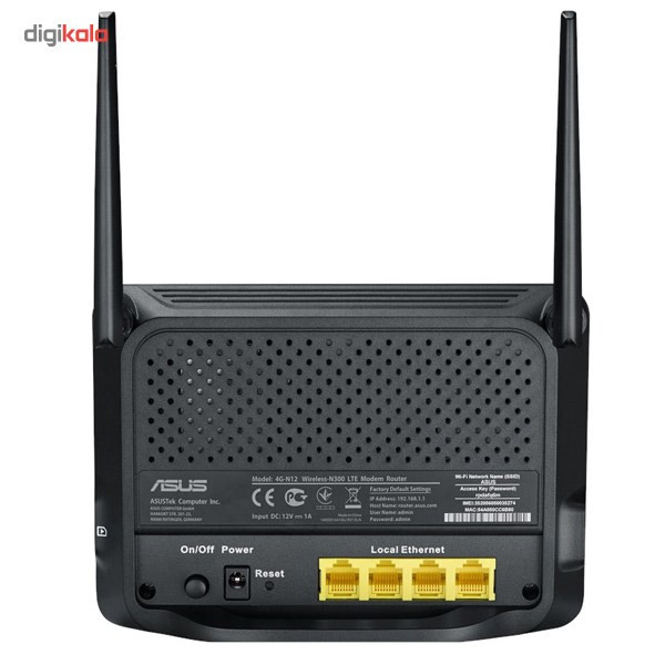 مودم روتر N300 ایسوس مدل 4G-N12