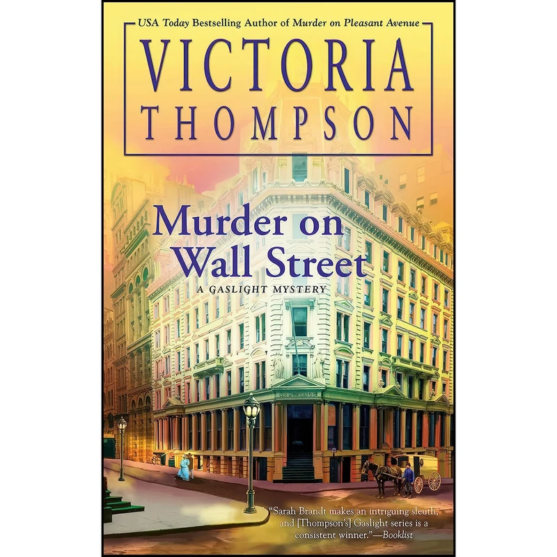 کتاب Murder on Wall Street  اثر Victoria Thompson انتشارات Berkley