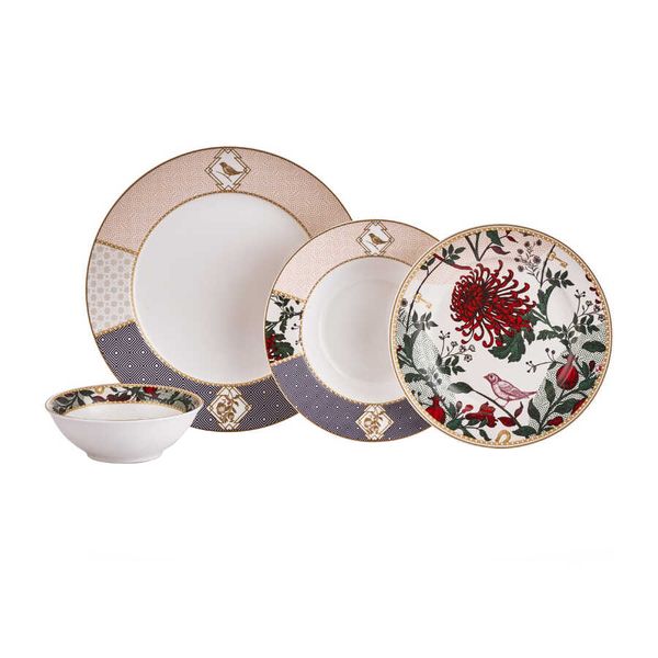 سرویس غذا خوری 24 پارچه مدل NEVA N2838 سرویس غذا خوری 24 پارچه مدل NEVA N2838