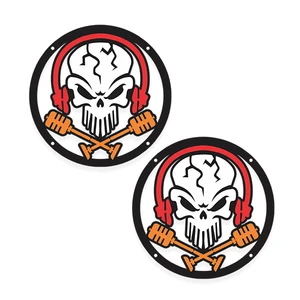 قاب میدرنج خودرو طرح اسکلت پنوماتیک مدل 192 مناسب برای میدرنج 8 اینچ بسته 2 عددی