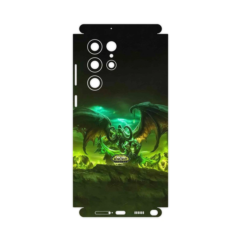 برچسب پوششی ماهوت مدل Warcraft Game Series-FullSkin مناسب برای گوشی موبایل سامسونگ Galaxy S22 Ultra 5G