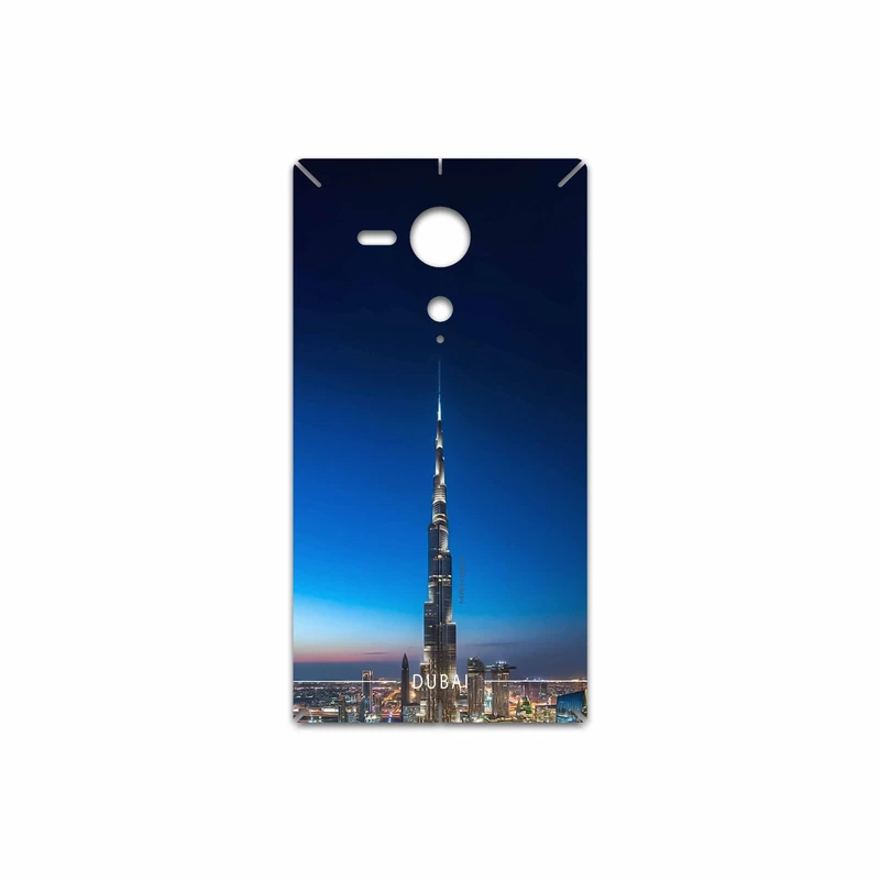 برچسب پوششی ماهوت مدل Dubai City مناسب برای گوشی موبایل سونی Xperia SP
