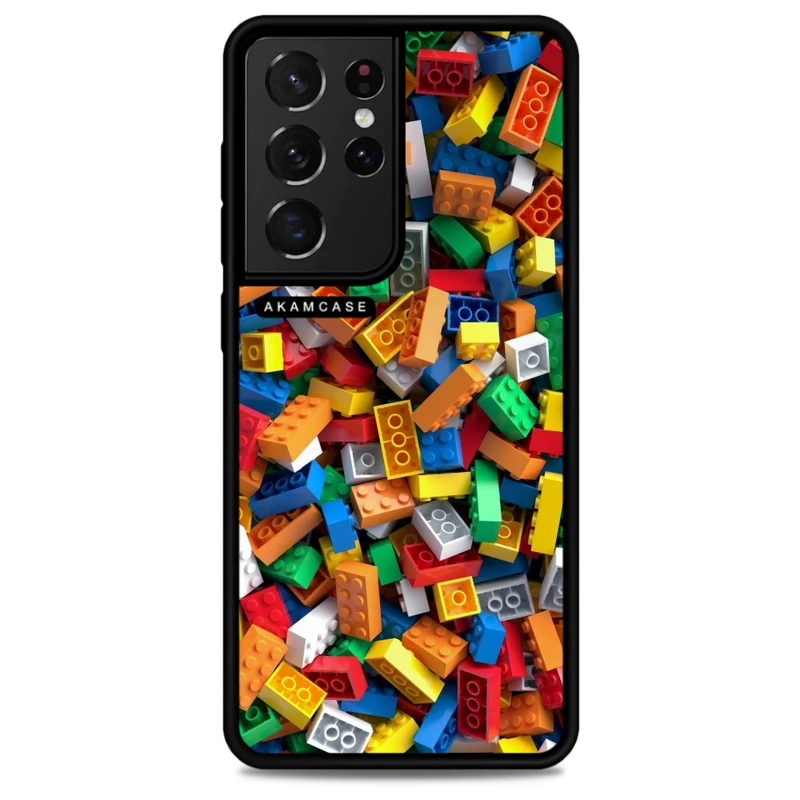 کاور آکام مدل AMC-WSGS21U-LEGO-38 مناسب برای گوشی موبایل سامسونگ Galaxy S21 Ultra