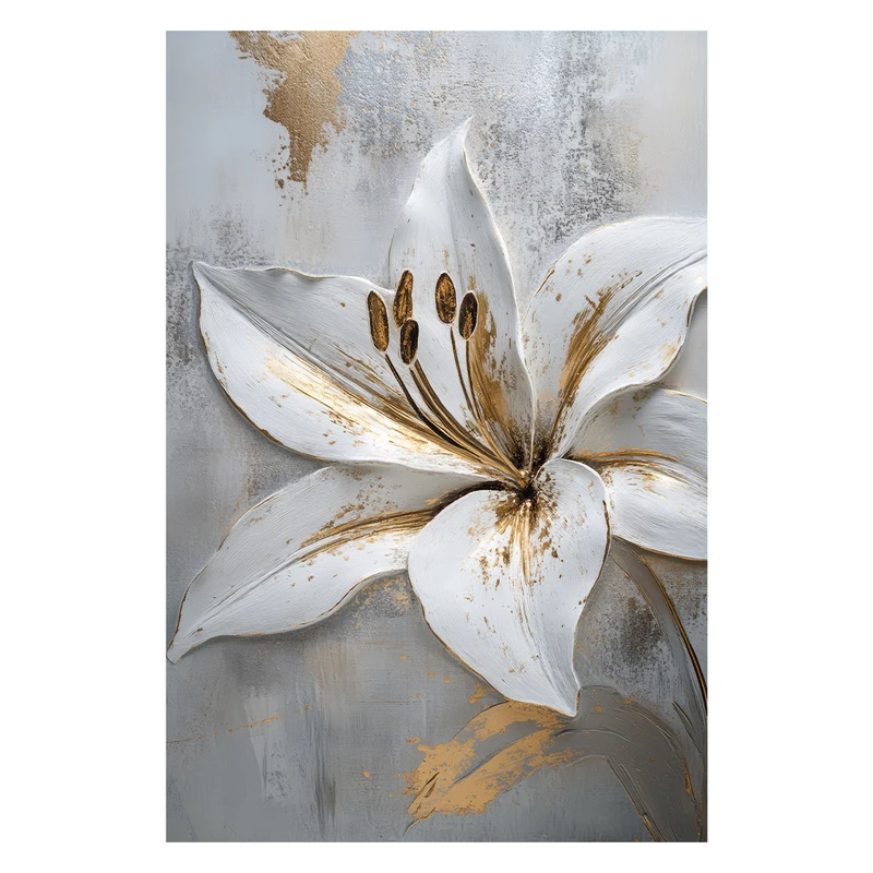 فرش پارچه‌ای مدل فرشینه طرح گل رگه طلا کد AR3059768