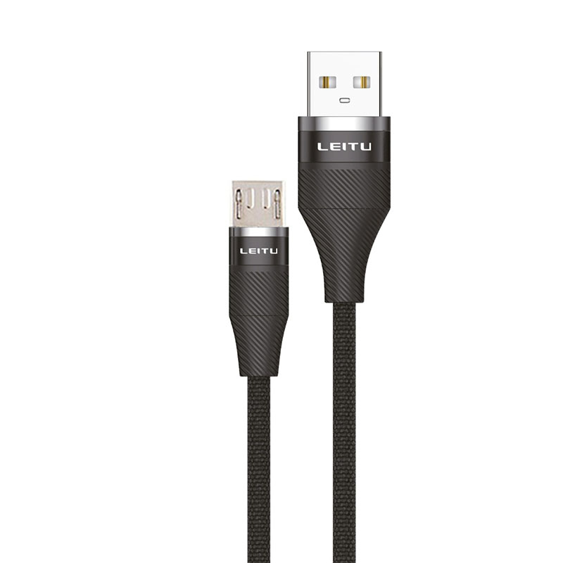 کابل تبدیل USB به microUSB لیتو مدلLD-47 طول 1متر