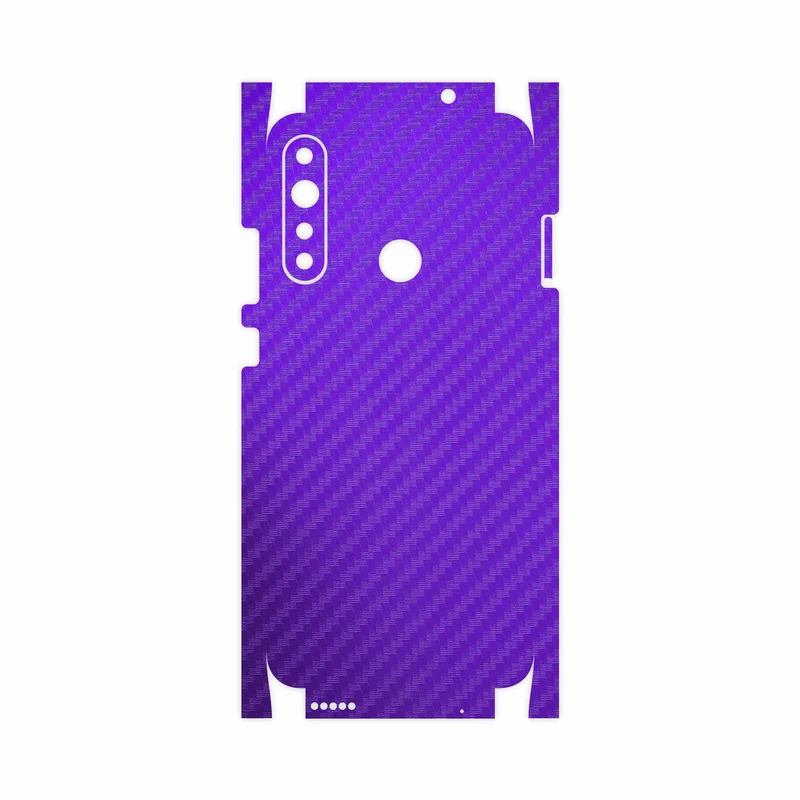 برچسب پوششی ماهوت مدل Purple-Fiber-FullSkin مناسب برای گوشی موبایل جی پلاس P10 Plus