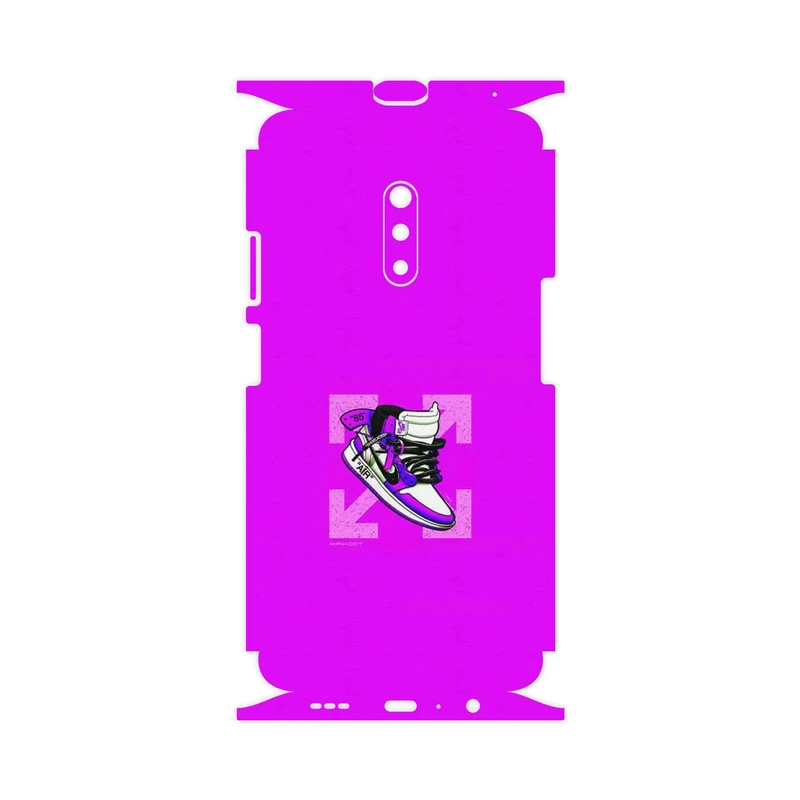 برچسب پوششی ماهوت مدل Nike Air Sneaker Digital Art-FullSkin مناسب برای گوشی موبایل اپو Realme X