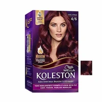 کیت رنگ مو ولا کلستون سریSKF شماره 4.6 حجم 50 میلی لیتر  رنگ شرابی
