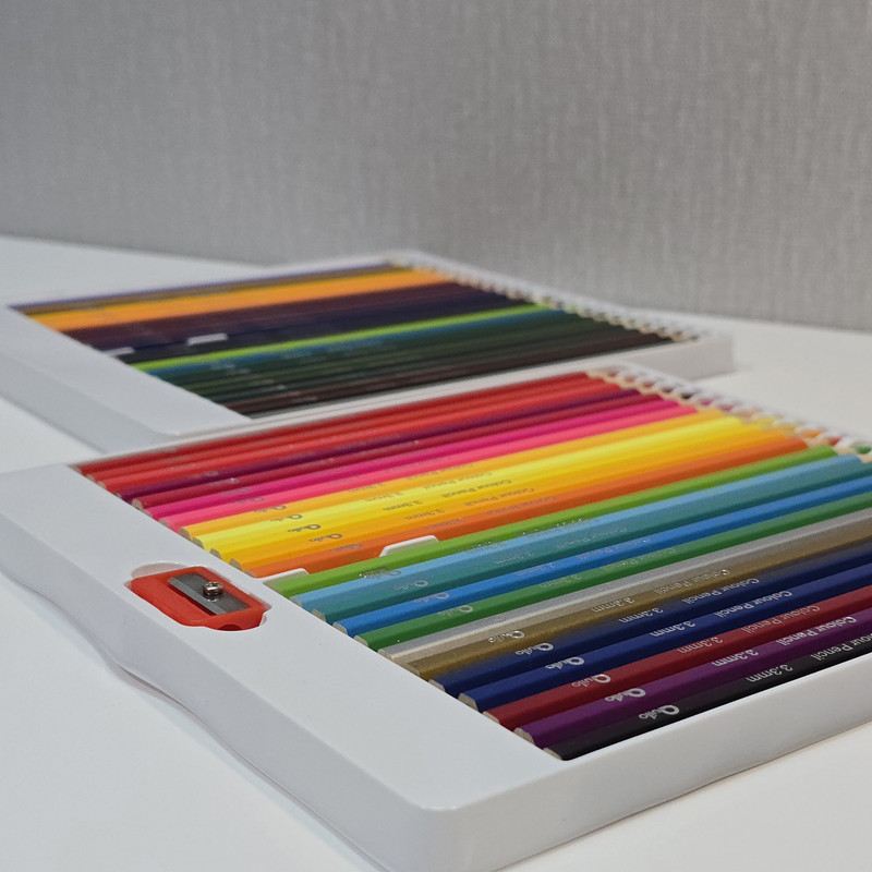 مداد رنگی ۴۸ رنگ کوییلو مدل تراشدار