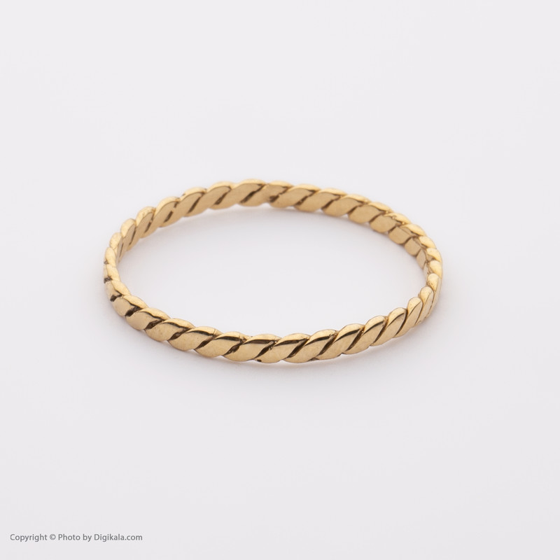 انگشتر طلا 18 عیار زنانه پرسته مدل دلیا کد WR505 سایز 59