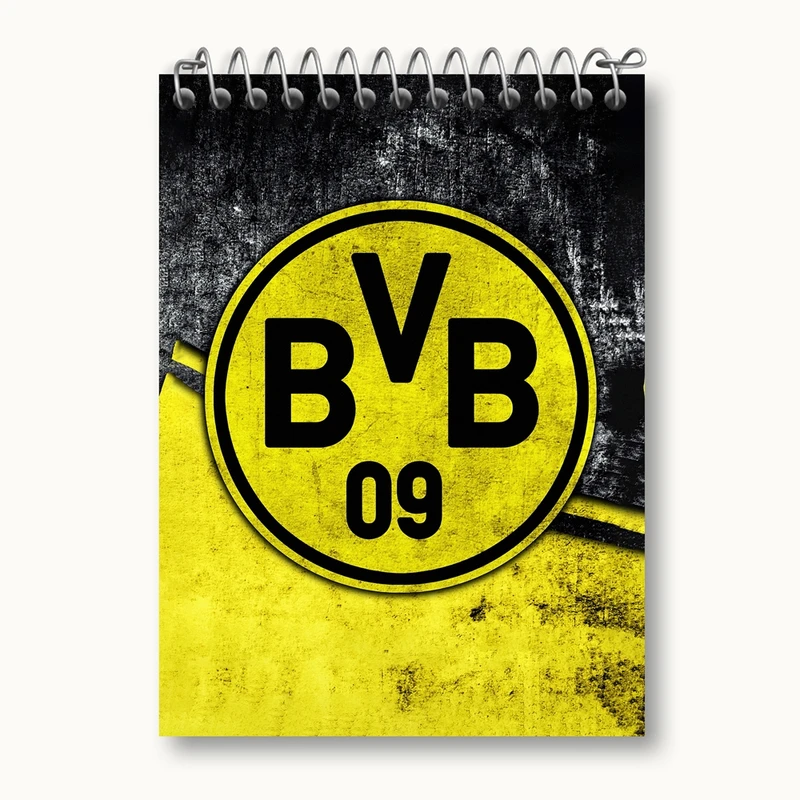 دفتر یادداشت 50 برگ خندالو مدل باشگاه دورتموند کد 27429