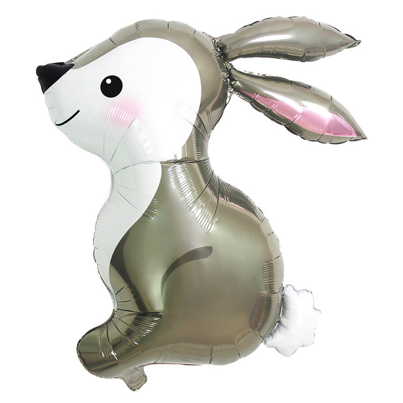 بادکنک فویلی لاکی بالونز طرح خرگوش گوش دراز کد 1039