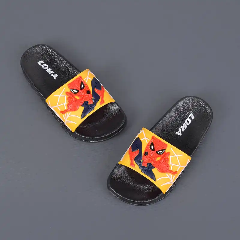 دمپایی پسرانه لوکا طرح مرد عنکبوتی کد Y.W.3.0.3.7