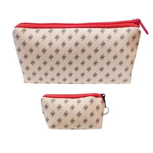 کیف لوازم آرایش زنانه مدل L1 به همراه کیف هندزفری