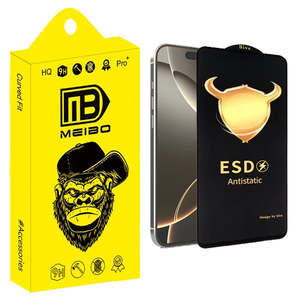 محافظ صفحه نمایش میبو مدل Biva Antistatic مناسب برای گوشی موبایل اپل iPhone 16 Pro Max