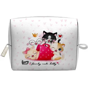 کیف نوار بهداشتی فیوری مدل گربه کیوت طرح lovely کد fiory 2344