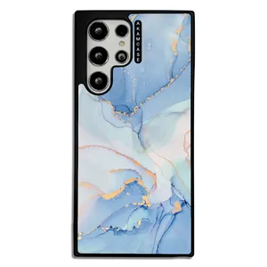 AKAM AMC-WSGS22U-MARBLE-22 Cover For Samsung Galaxy S22 Ultra