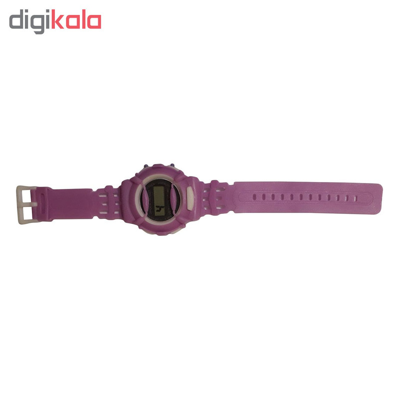 ساعت مچی دیجیتالی بچگانه مدل Pu-Circular plate