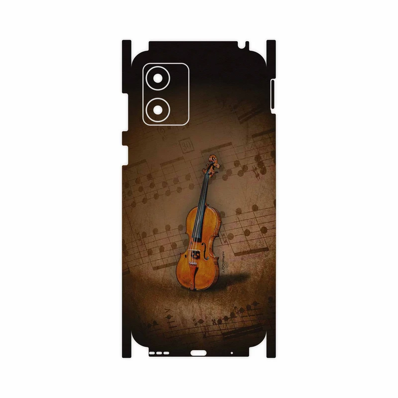 برچسب پوششی ماهوت مدل Violin_Instrument-FullSkin مناسب برای گوشی موبایل موتورولا Moto E13