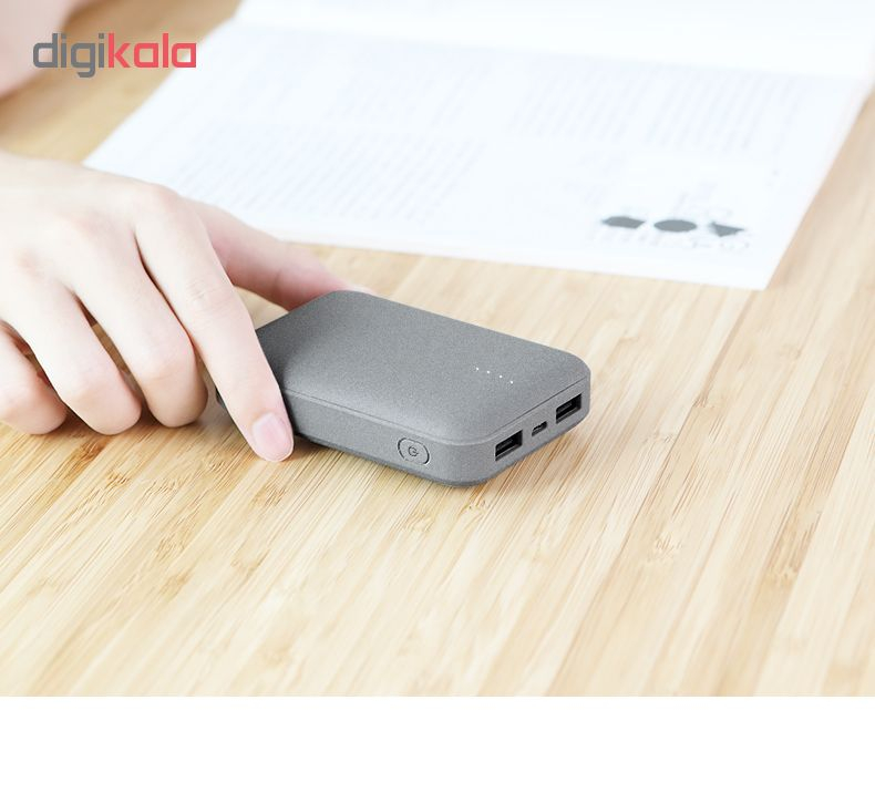 پاور بانک راک مدل power bank P51 Mini با ظرفیت 10000میلی آمپر ساعت