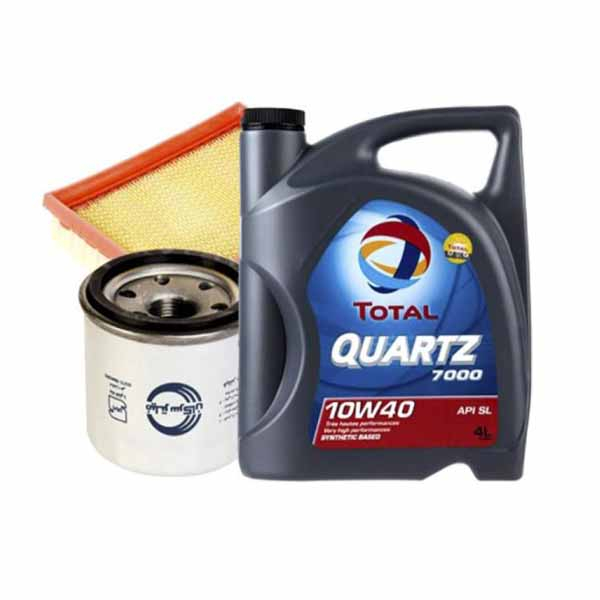 بسته تعویض روغن خودرو مدل OILAND-221 مناسب برای پراید