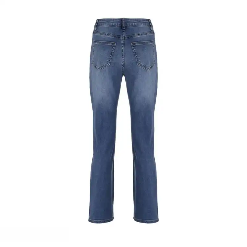 شلوار جین زنانه مدل راسته کد MDSS-CF7480