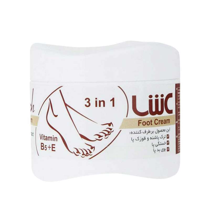 کرم رفع ترک پا عش مدل 3in1 حجم 200 میلی لیتر