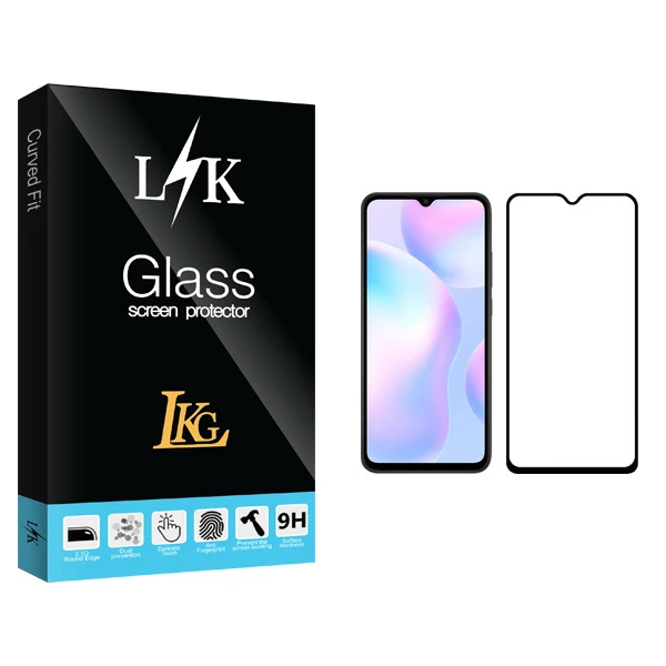 محافظ صفحه نمایش ال کا جی مدل LK Glass مناسب برای گوشی موبایل شیائومی Redmi 9A