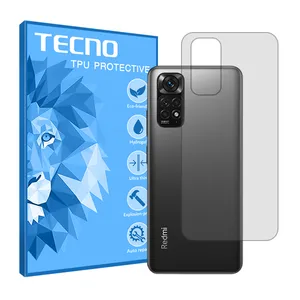 Tecno brand shockproof clear back protector glass for Xiaomi Redmi Note 11S
