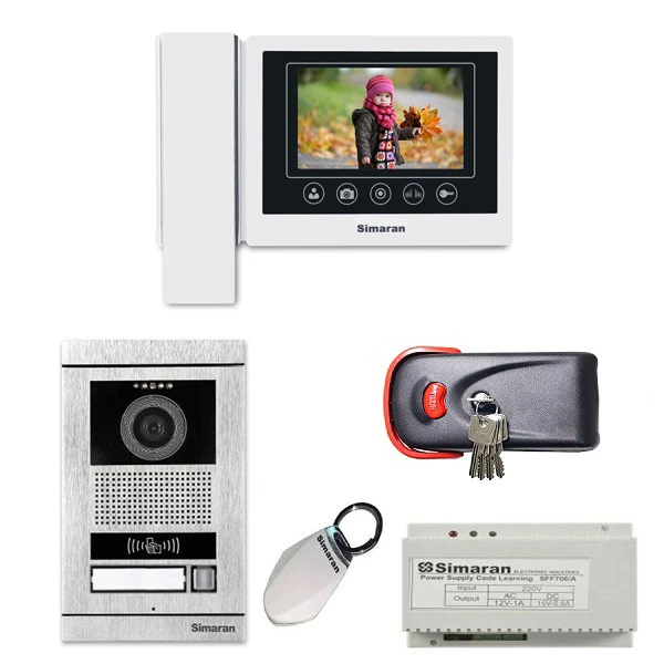 مجموعه دربازکن سیماران مدل 43TKM - VFBC1/N - 1093 مجموعه 4 عددی