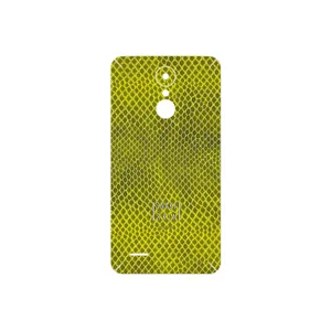 MAHOOT Yellow Snake Skin Cover Sticker for LG K8 2017