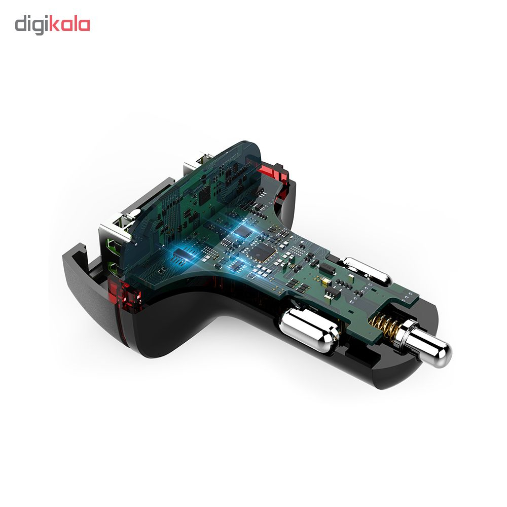 شارژر فندکی انکر مدل A2224 به همراه کابل microUSB